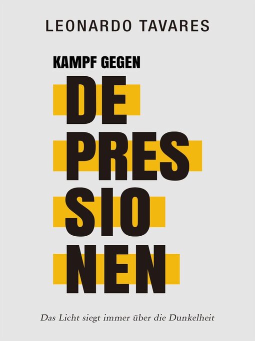 Title details for Kampf gegen Depressionen by Leonardo Tavares - Available